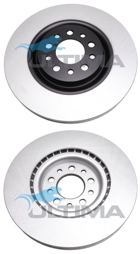 Brake Disc Rotor (F) Fits Alfa Romeo 159, Brera, Giulietta, Jeep Cherokee -KL AAP2298 - Ultima