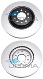 Brake Disc Rotor (F) Fits Alfa Romeo 159, Brera, Giulietta, Jeep Cherokee -KL AAP2298 - Ultima