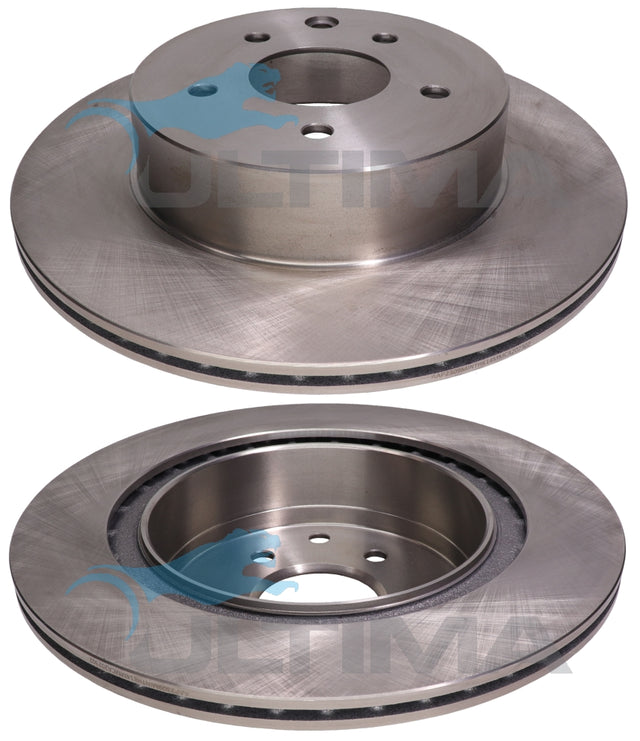 Brake Disc Rotor Rear 350Z 05-09, Fits ELGRAND E51 02-10 AAP2309 - Ultima