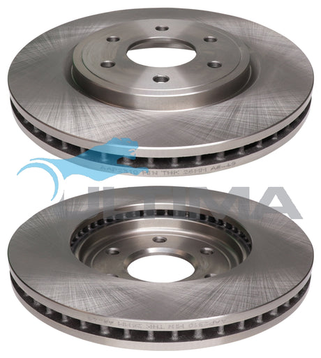Brake Disc Rotor (F) Fits Navara D40 2005 On 16" Wheel AAP2310 - Ultima