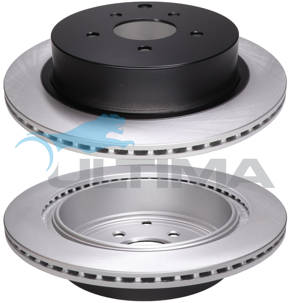 Brake Disc Rotor Rear Fits MURANO Z51 R52 Pathfinder. Infiniti- V37, S51, Y51 AAP2313 - Ultima