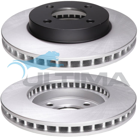 Brake Disc Rotor (Front) Fits Nissan Micra-K12, K13, Cube-Z11 AAP2326 - Ultima