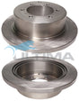 Brake Disc Rotor Rear Fits PAJERO NH, NJ, NK, NL AAP233 - Ultima