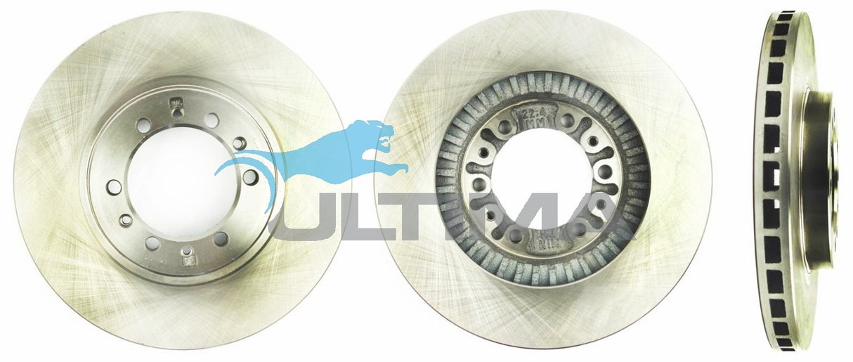 Brake Disc Rotor Front Fits PAJERO NH, NJ, NK, NL AAP234 - Ultima
