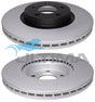 Brake Disc Rotor (Front) Fits Ford Focus LW, Volvo S40, V50 16" Wheel Kuga TF GEOMET Coated AAP2380 - Ultima