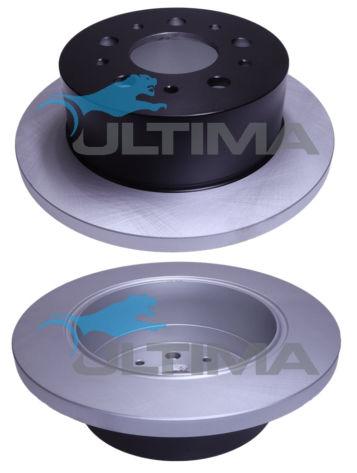 Brake Disc Rotor Rear Fits FIAT DUCATO 2007-ON GEOMET COATED 30+35VANS AAP2401 - Ultima