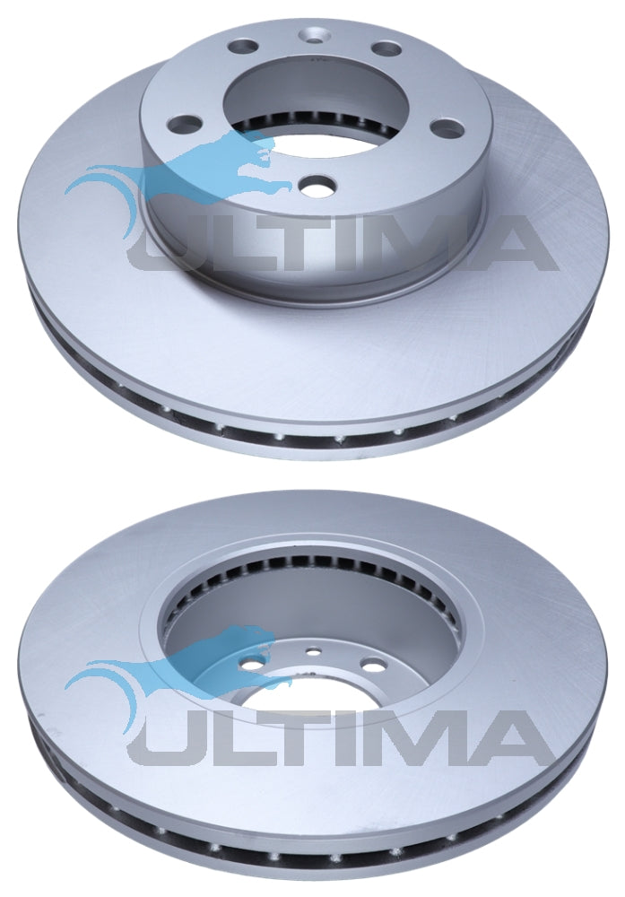 Brake Disc Rotor (Front) Fits Renault Master 2.5, 3.0L TD 2004 On 305MM AAP2416 - Ultima