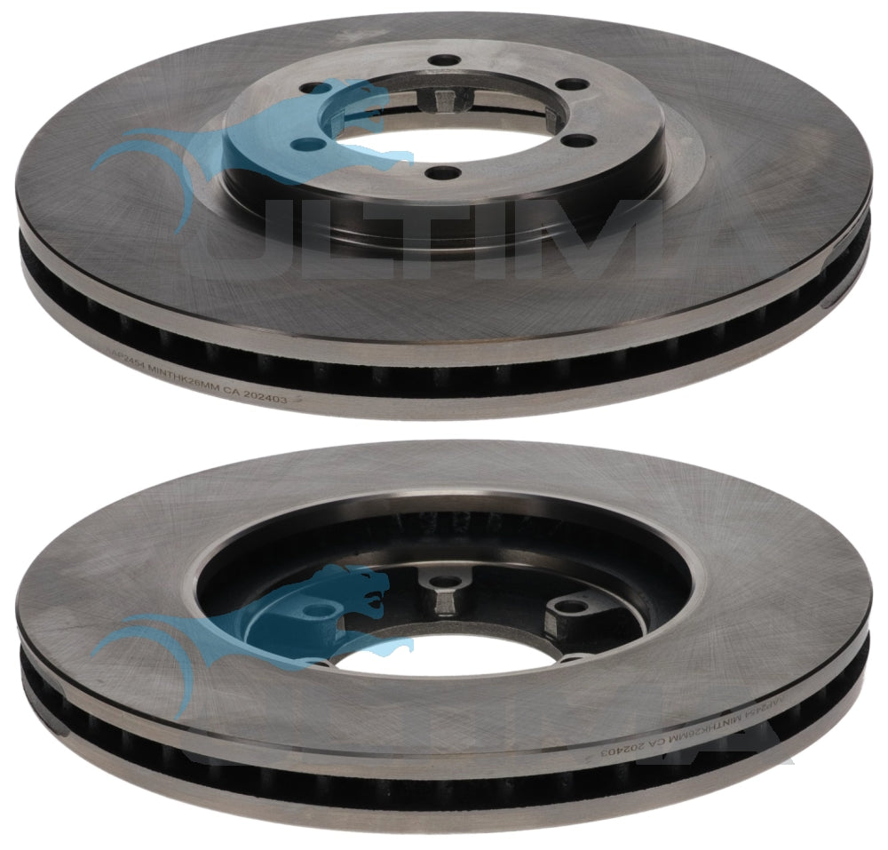 Brake Disc Rotor (Front) Fits Hyundai Terracan 12/03 - 03/06 AAP2454 - Ultima