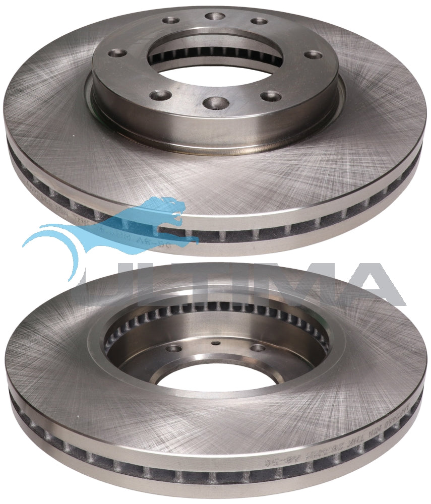 Brake Disc Rotor (Front) Fits Hyundai iLoad/iMax 2007 Onwards AAP2460 - Ultima