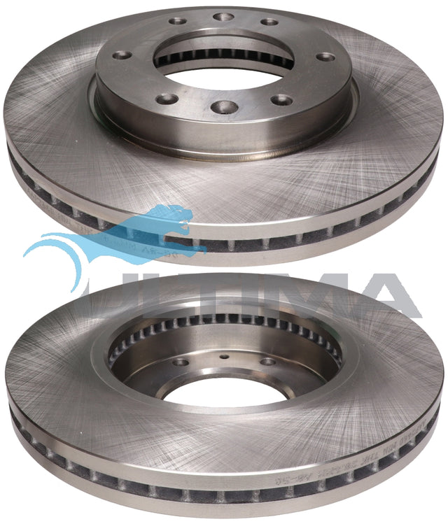 Brake Disc Rotor (Front) Fits Hyundai iLoad/iMax 2007 Onwards AAP2460 - Ultima