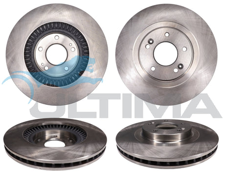Brake Disc Rotor (Front) Fits Hyundai Santa Fe 2012 Onwards AAP2474 - Ultima