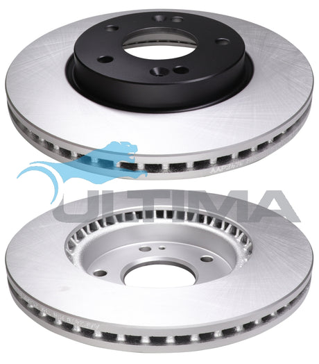 Brake Disc Rotor (Front) Fits Hyundai Elantra MD 2011-On, i30 AAP2478 - Ultima