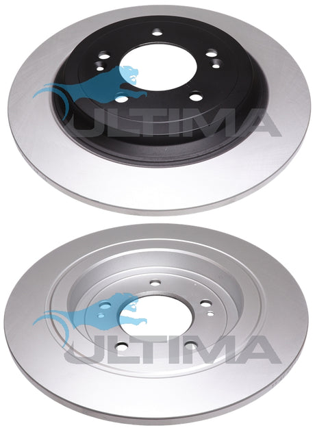 Rear Disc Rotor Fits Electric Park Brake Hyundai Tucson-TL/TLE, KIA Sportage-QL, Hyundai NEXO AAP2491 - Ultima