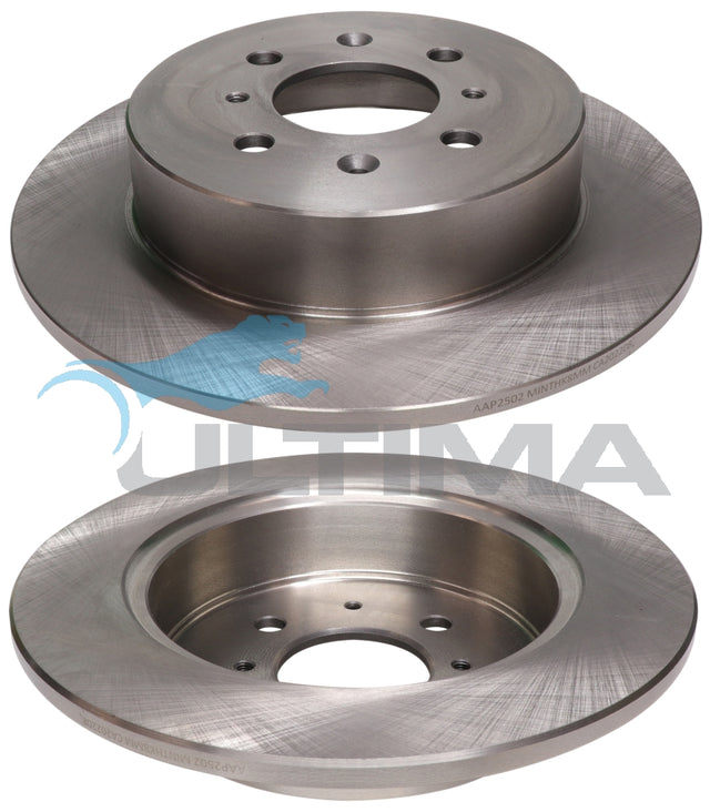 Brake Disc Rotor Rear Fits HONDA CIVIC10/2002 TO 1/2006 260mm OD AAP2502 - Ultima