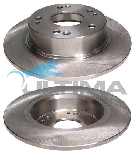 Brake Disc Rotor (R) Fits Euro 2.4L i-VTEC 154mm HAT 2004 On AAP2511 - Ultima