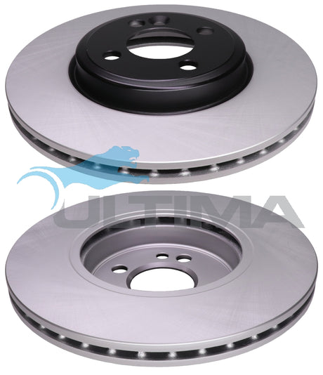 Brake Disc Rotor Front Fits MINI COOPER R50, R52, R53, R55, R56, R57, R58, R59 AAP2524 - Ultima