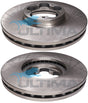 Brake Disc Rotor Front Fits FORD TRANSIT VO and CUSTOM VN 308mm AAP2527 - Ultima