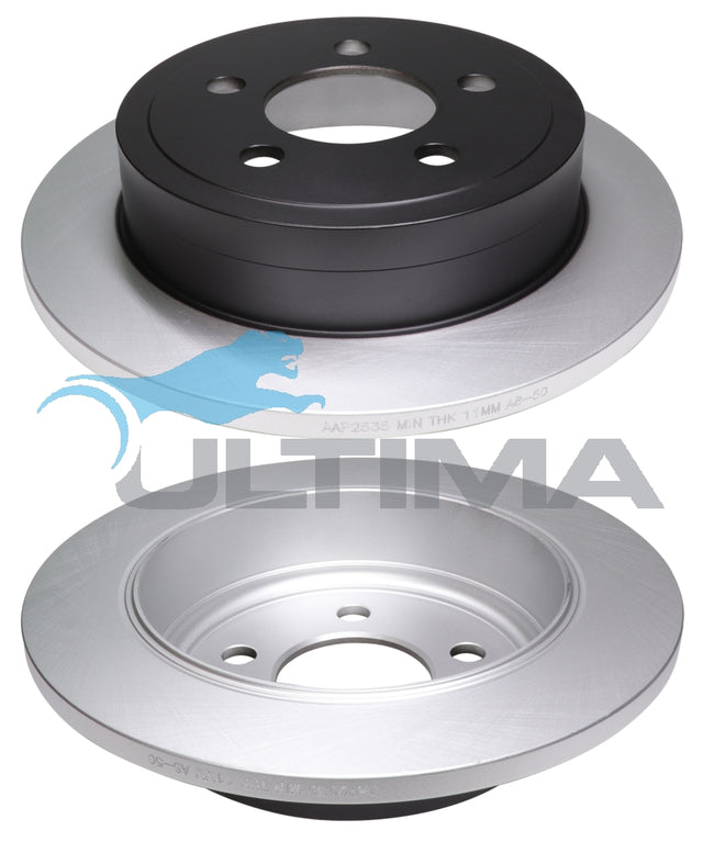 Brake Disc Rotor Rear Fits WRANGLER TJ(II) 2003 - 2006 AAP2535 - Ultima
