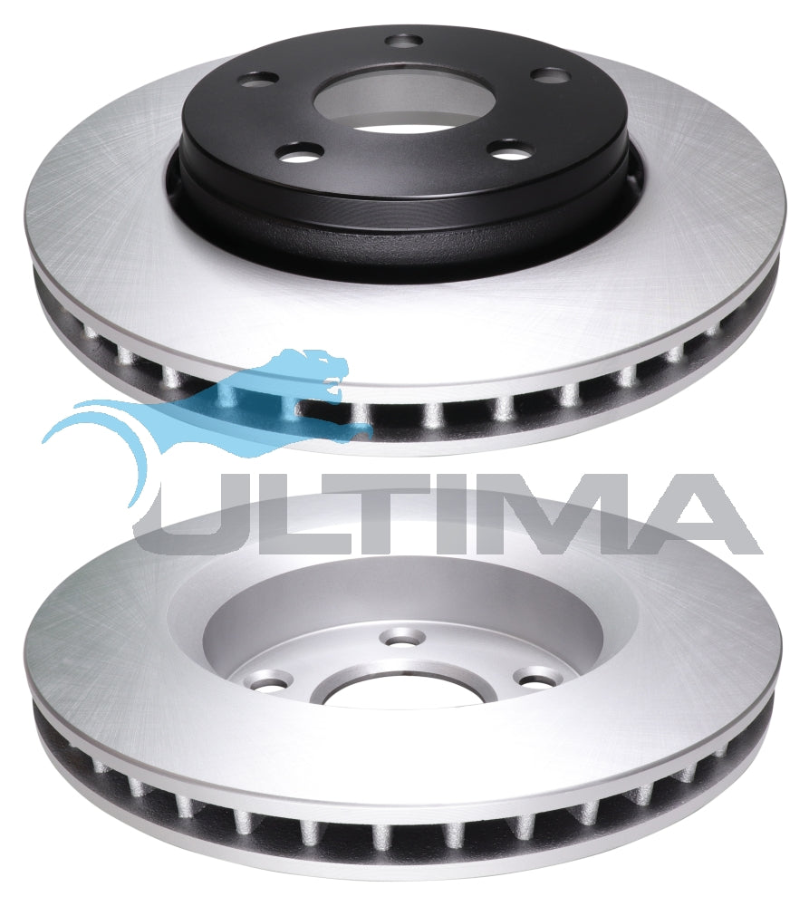 Brake Disc Rotor Front Fits WRANGLER JK 3.8L 07- AAP2536 - Ultima