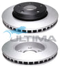 Brake Disc Rotor Front Fits WRANGLER JK 3.8L 07- AAP2536 - Ultima