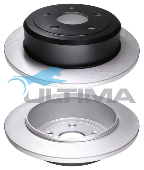 Brake Disc Rotor Rear Fits WRANGLER JK 3.8L 07- 316MM AAP2537 - Ultima