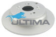 Rear Brake Disc Rotor Fits Honda CRV RD7, RE4 Geomat Coat AAP2543 - Ultima