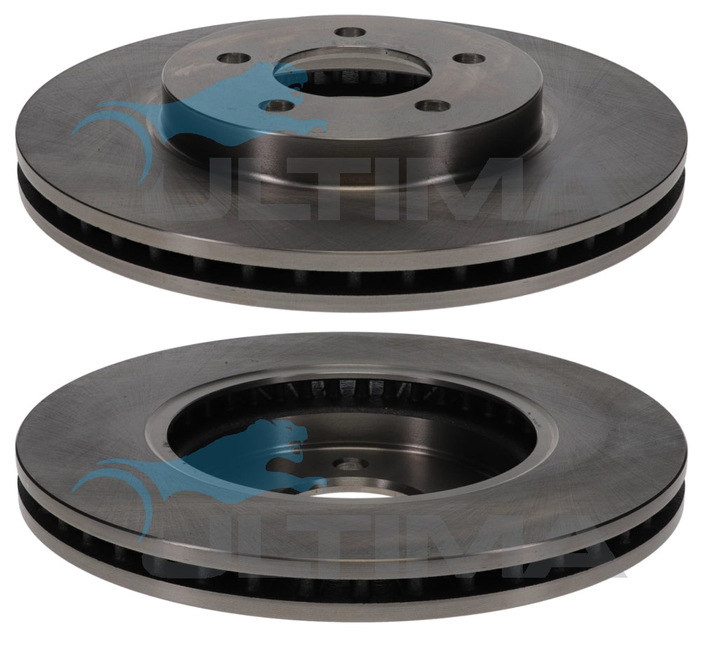 Brake Disc Rotor (F) Fits Escape, Tribute 2.3L, 3.0L 4cyl, V6 2006 On AAP2560 - Ultima