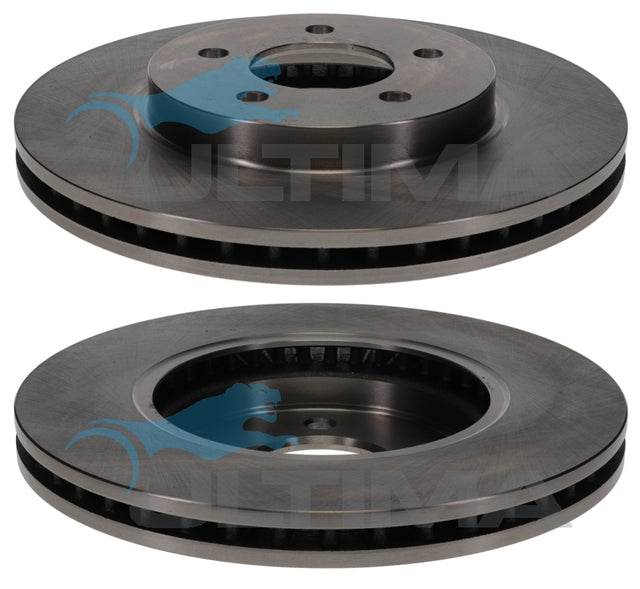 Brake Disc Rotor (F) Fits Escape, Tribute 2.3L, 3.0L 4cyl, V6 2006 On AAP2560 - Ultima