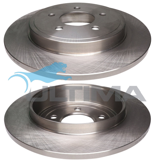 Brake Disc Rotor Rear Fits ESCAPE, TRIBUTE 2.3L, 3.0L 4cyl, V6 2006 on AAP2561 - Ultima