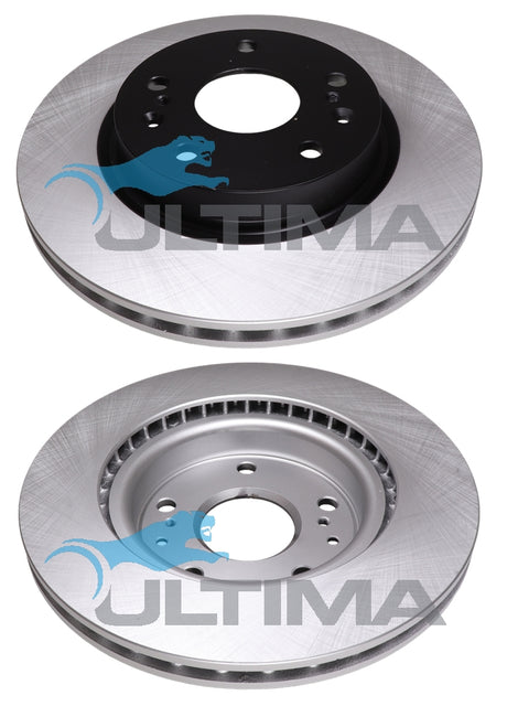 Brake Disc Rotor Front Fits SUZUKI S-CROSS JY- 2016-ON, VITARA LY 05/2016-ON AAP2574 - Ultima