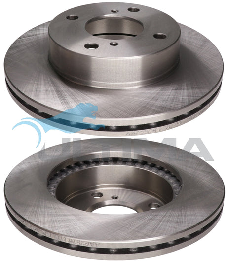 Brake Disc Rotor (F) Fits Suzuki Alto GF 1L 7/09-On 231mm AAP2578 - Ultima