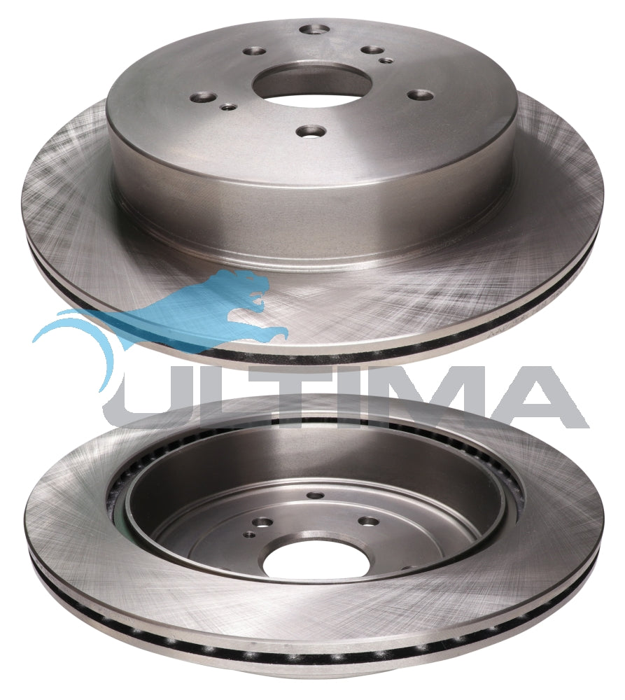 Brake Disc Rotor Rear Fits GRAND VITARA 08-ON 308MM OD AAP2581 - Ultima