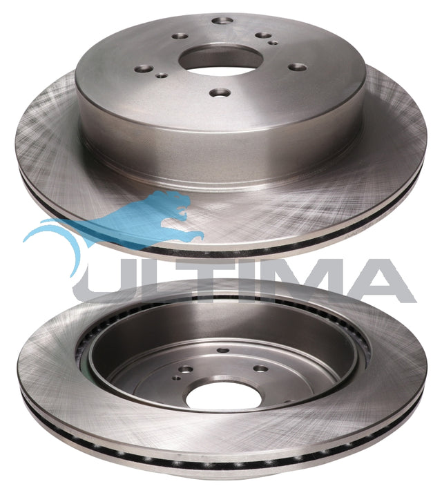 Brake Disc Rotor Rear Fits GRAND VITARA 08-ON 308MM OD AAP2581 - Ultima