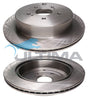 Brake Disc Rotor Rear Fits GRAND VITARA 08-ON 308MM OD AAP2581 - Ultima