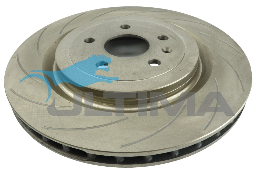 Front Slotted Brake Disc Rotor Fits HOLDEN COMMODORE SS VE VF, CHEVY CAMARO SS 2010-2015 AAP2605SL - Ultima