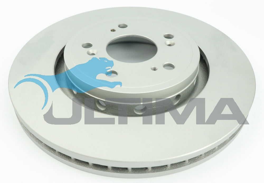 Brake Disc Rotor Front Fits Honda CRV RM1, RM4 10/2012 GEOMAT COATED AAP2618 - Ultima
