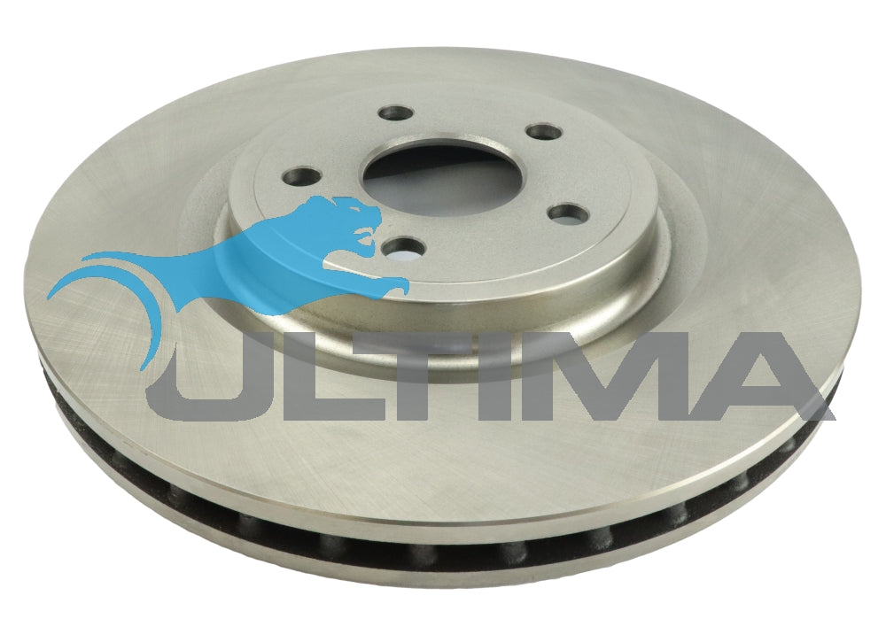 Brake Disc Rotor Front Fits Jeep Grand Cherokee SRT V8 10/2012 ON FR ROTOR GEOMET COATED AAP2632 - Ultima