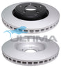 Brake Disc Rotor Front Fits Jeep Cherokee WH WK 11-ON 350mm OD AAP2635 - Ultima