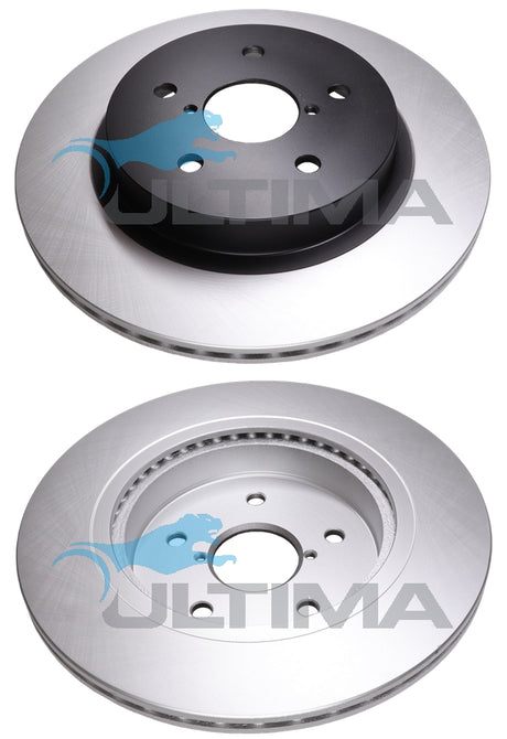 Brake Disc Rotor (R) Fits Subaru 300mm BS9, Levorg VM, BN9, WRX V1 Geomat & Black Hat AAP2662 - Ultima