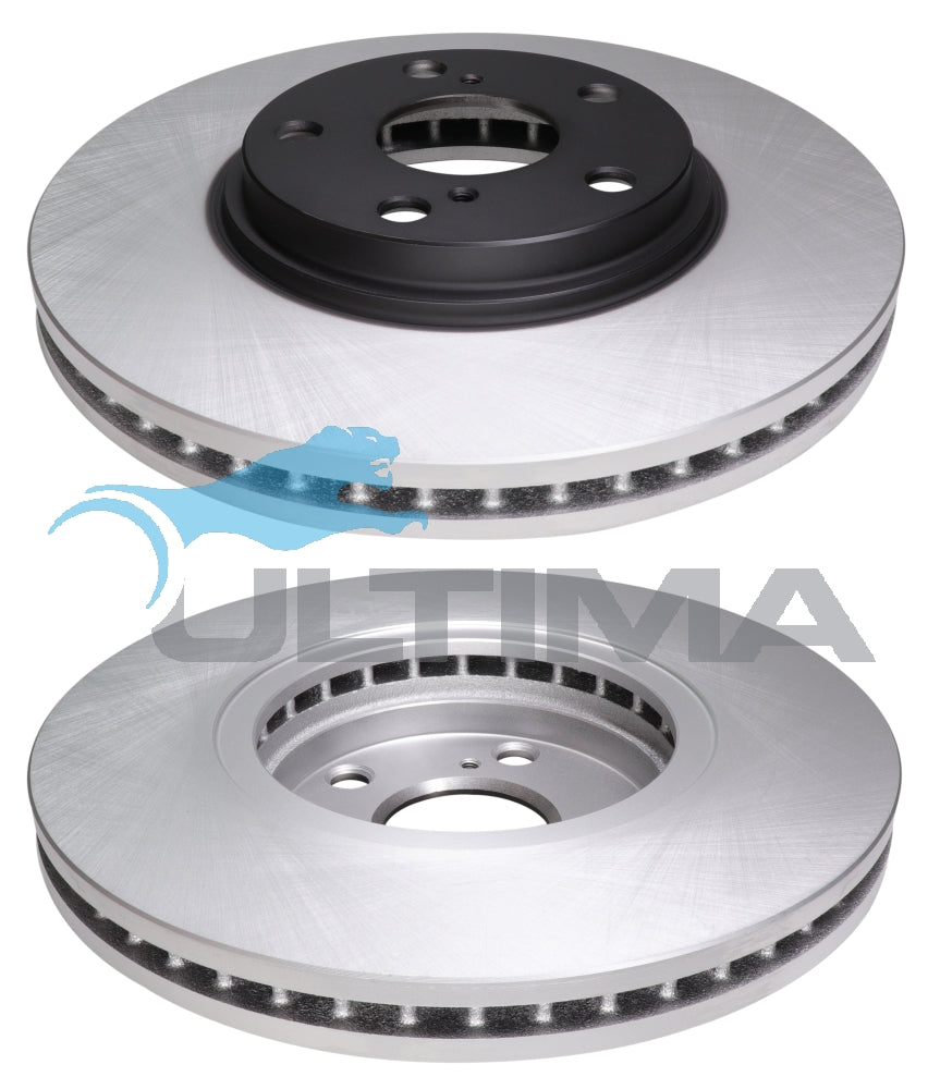 Brake Disc Rotor Front Fits ES300, RX300 MCV30, Tarago ACR30, Kluger 03-07 3.3L AAP2710 - Ultima