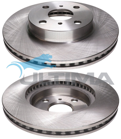 Brake Disc Rotor (F) Fits Yaris 2003 On AAP2718 - Ultima