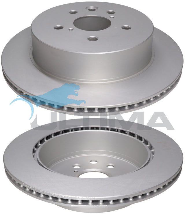 Brake Disc Rotor Rear Fits Lexus IS350 07- 310mm AAP2721 - Ultima