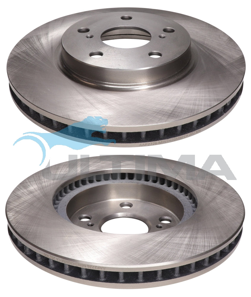 Brake Disc Rotor Front Fits Lexus IS250 2006 ON AAP2726 - Ultima