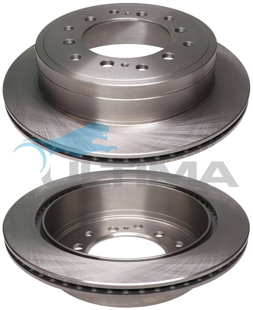 Brake Disc Rotor (R) Fits Prado 150 Series 11/09 On AAP2737 - Ultima