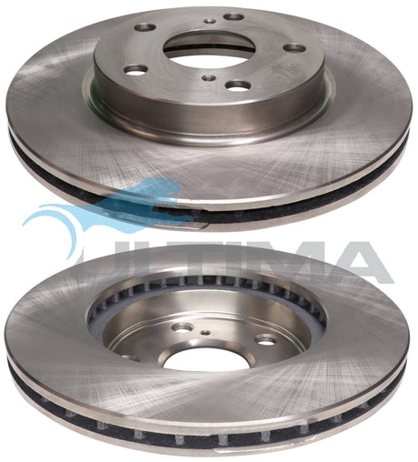 Brake Disc Rotor (Front) Fits Toyota Corolla ZRE152 AAP2742 - Ultima