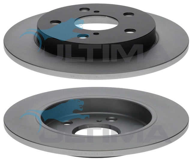 Brake Disc Rotor (Rear) Fits Toyota Corolla ZRE152 07/07 On AAP2743 - Ultima
