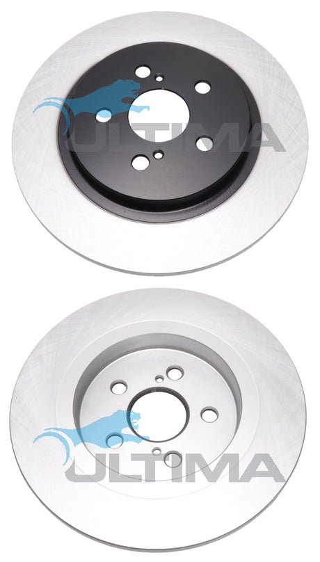 Rear Brake Disc Rotor Fits Lexus CT200H - ZWA10R AAP2784 - Ultima