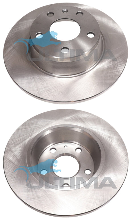 Rear Brake Disc Rotor Fits Audi TT 2.0L 8J 286mm OD 1KZ, 1KJ 2EE & 2ED AAP2829 - Ultima