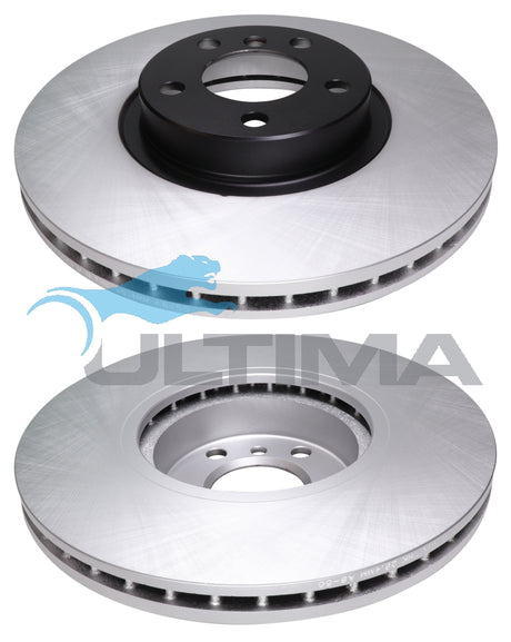Brake Disc Rotor (Front) Fits BMW X5 E70 3/07-5/10 348mm Vented Geomet Coated AAP2864 - Ultima