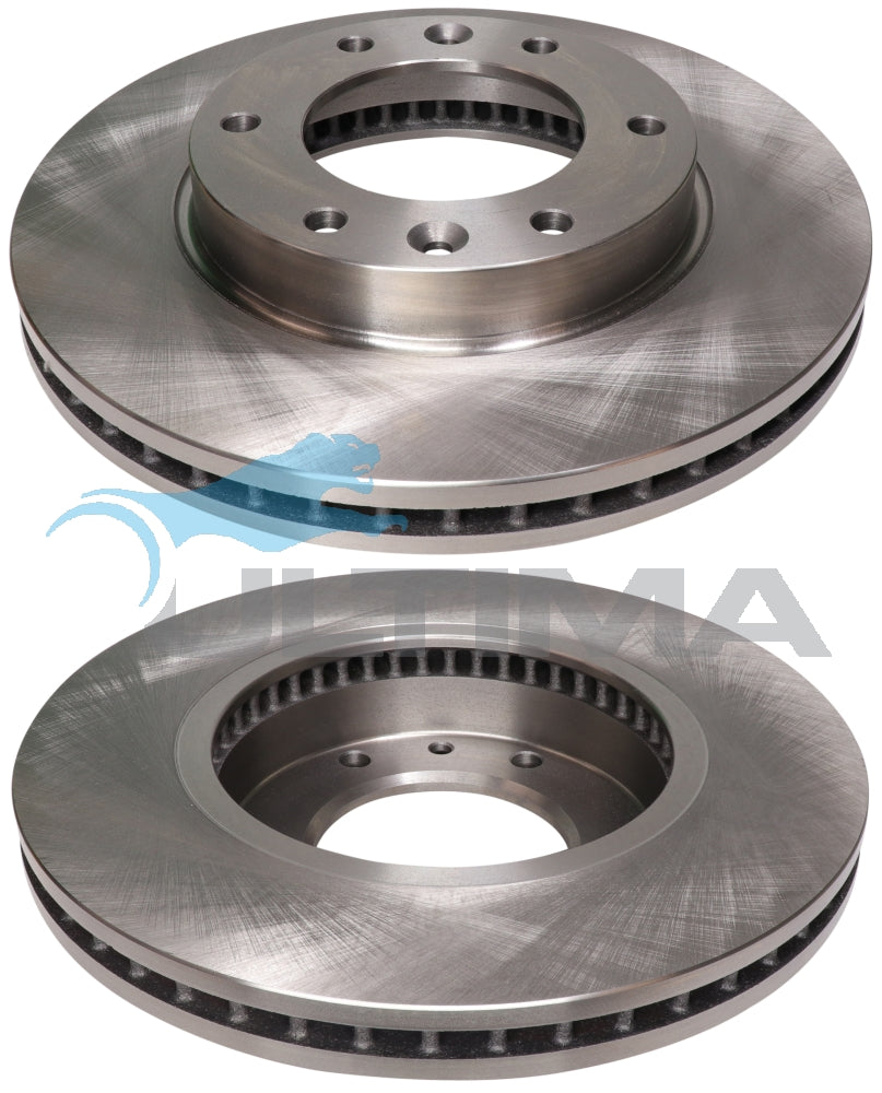 Brake Disc Rotor (Front) Fits Kia Grand Carnival 06-On AAP2871 - Ultima